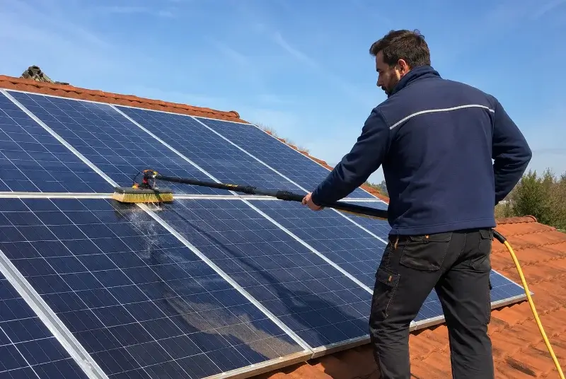 Nettoyage et entretien de panneaux solaires à Saint-Jean-d'Illac
